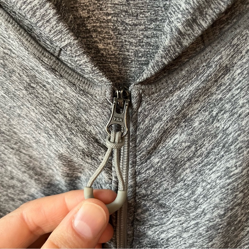 Athleta Heather Gray Vitamin Sea Jacket Jacket size Medium - Picture 8 of 13